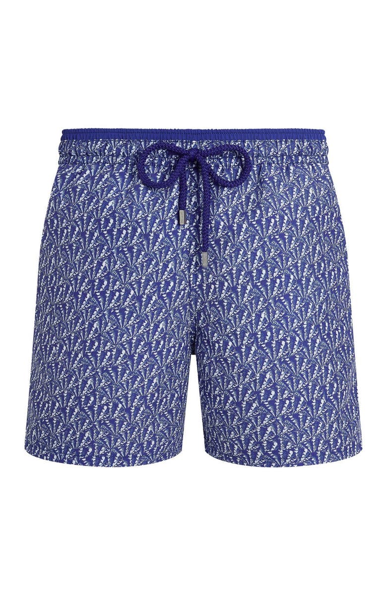 Vilebrequin Graphic Swim Trunks, Alternate, color, Royal Sky