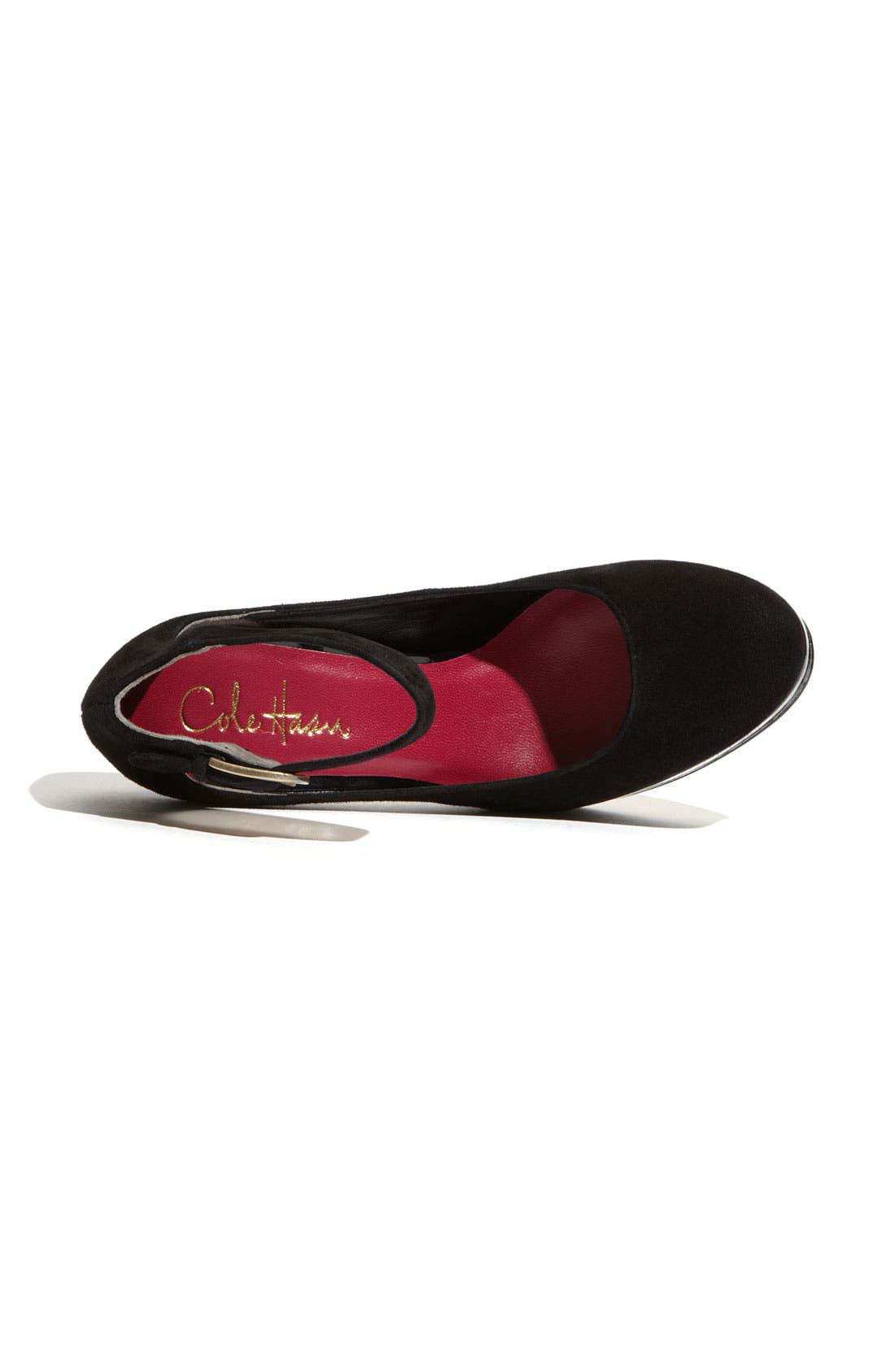'Air Marisa' Buckle Pump, Alternate, color, BLACK SUEDE