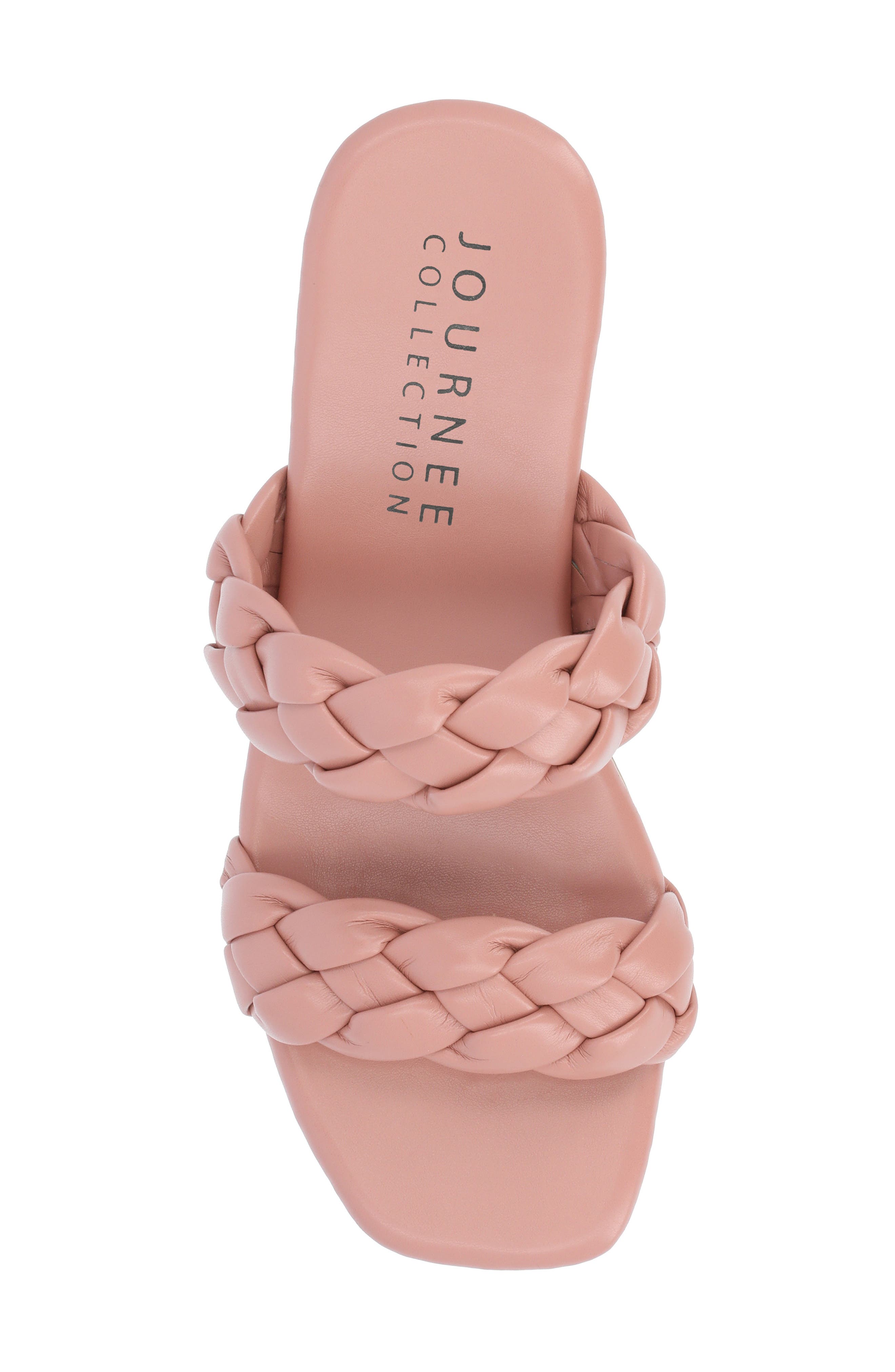 Kyaa Vegan Leather Platform Sandal, Alternate, color, PINK