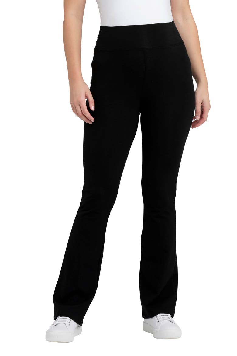 Organic Jersey Flare Pant, Main, color, BLACK