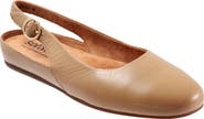 SoftWalk® Sandy Slingback Flat Sandal