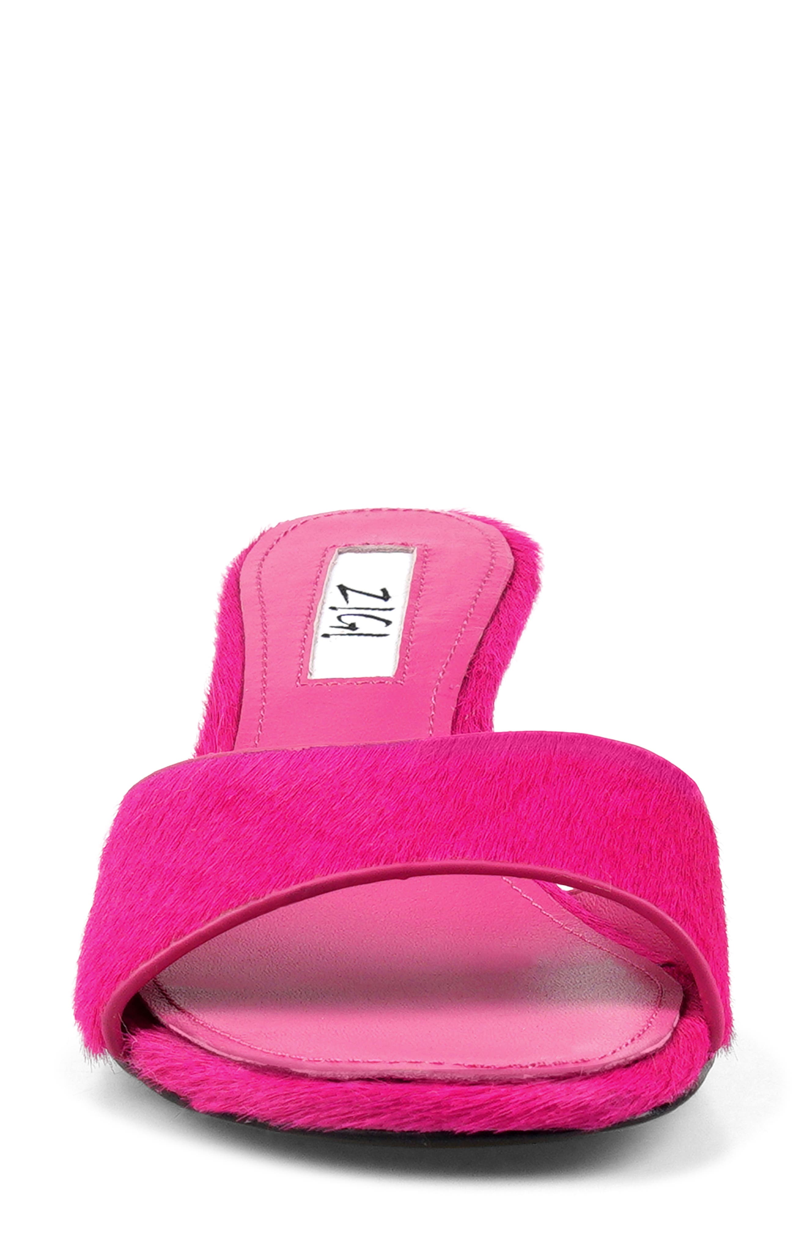 Cashmoney  Slide Sandal, Alternate, color, FUSCHA LEATHER