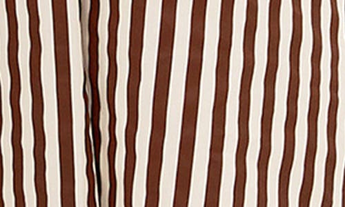City Chic Jolie Print Sleeveless Maxi Dress In Chocolate Stripe