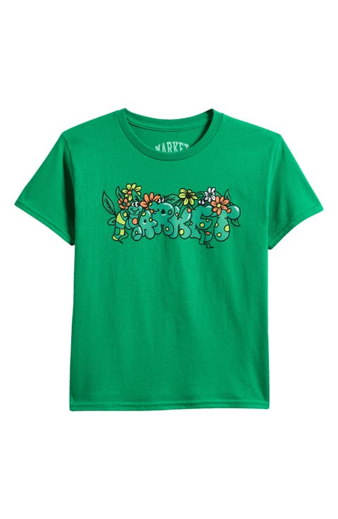 Kids' Mini Market in the Garden Graphic T-Shirt (Little Kid & Big Kid)