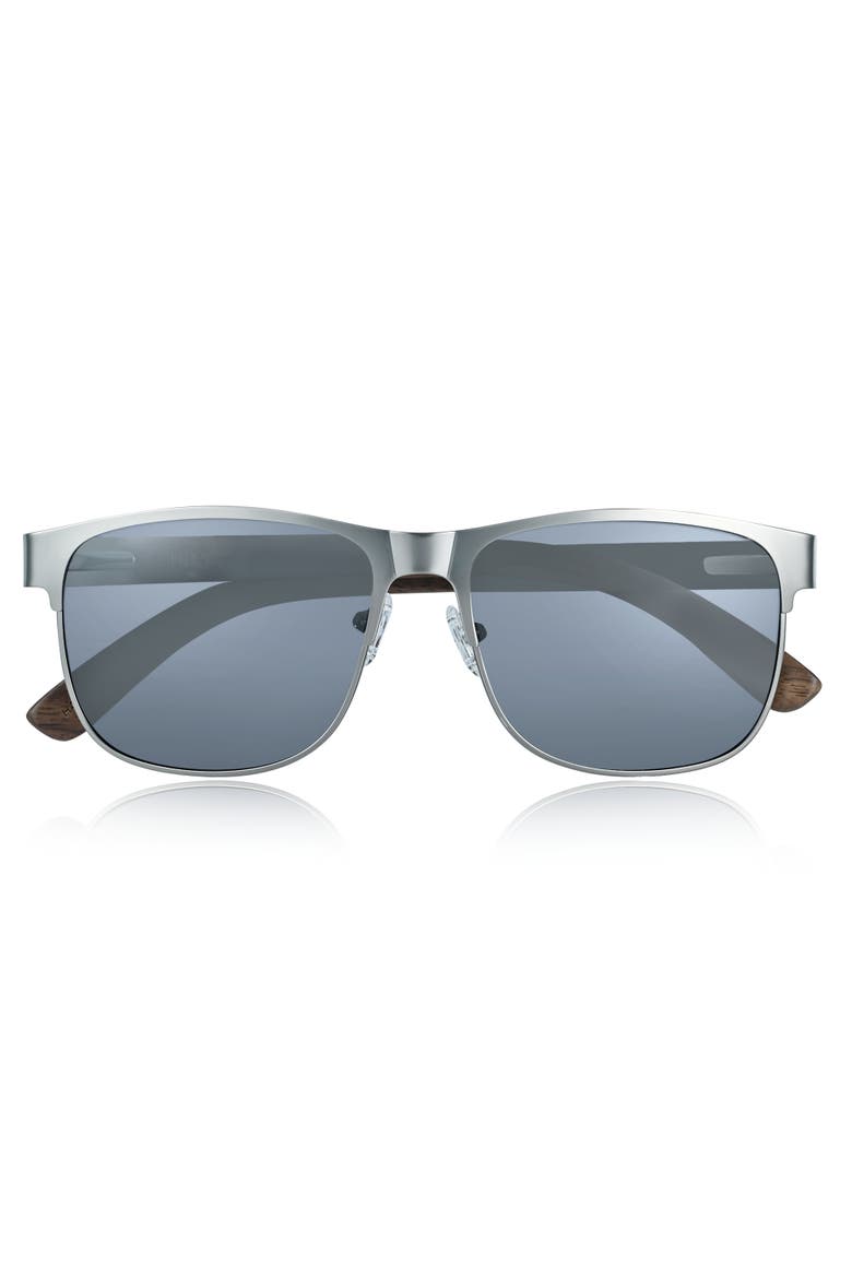 Troon Polarized Sunglasses, Alternate, color, Dark Brown/Black