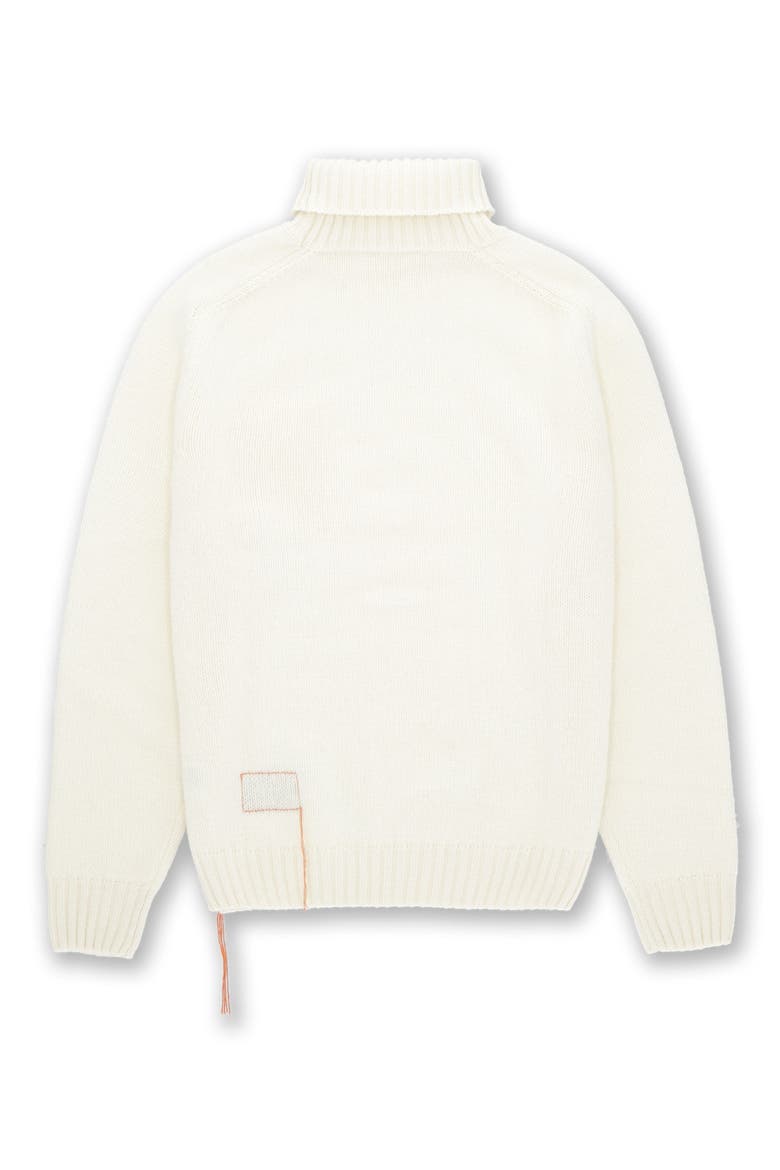 Mallory Merino Wool High Neck Sweater, Alternate, color, OFF WHITE