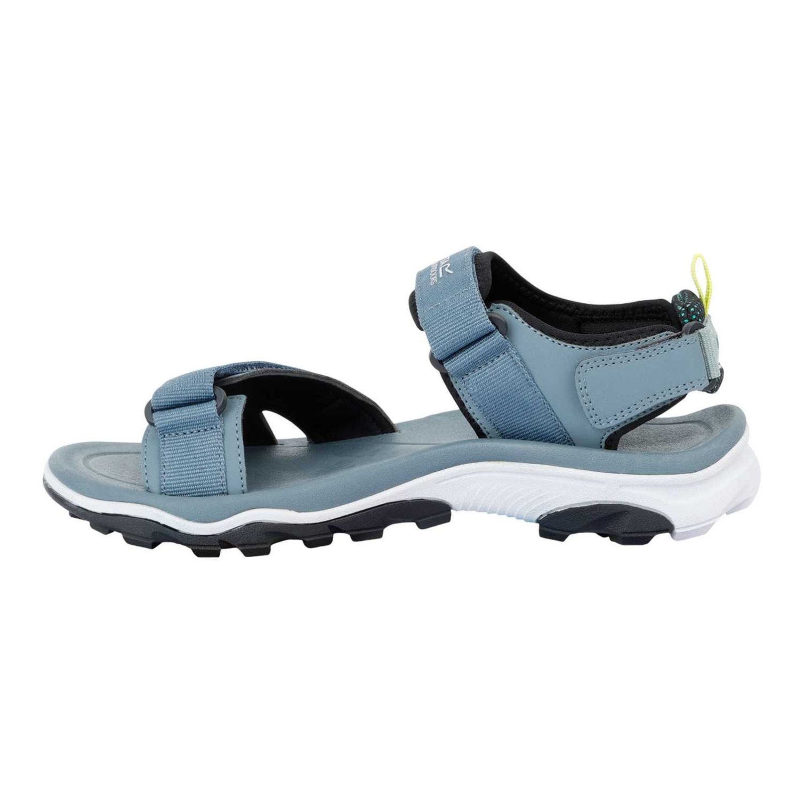 Blaze Sandals, Alternate, color, Gray and Wild Lime