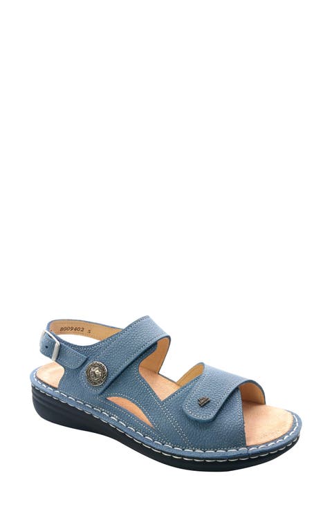 Barbuda Ankle Strap Slide Sandal (Women)