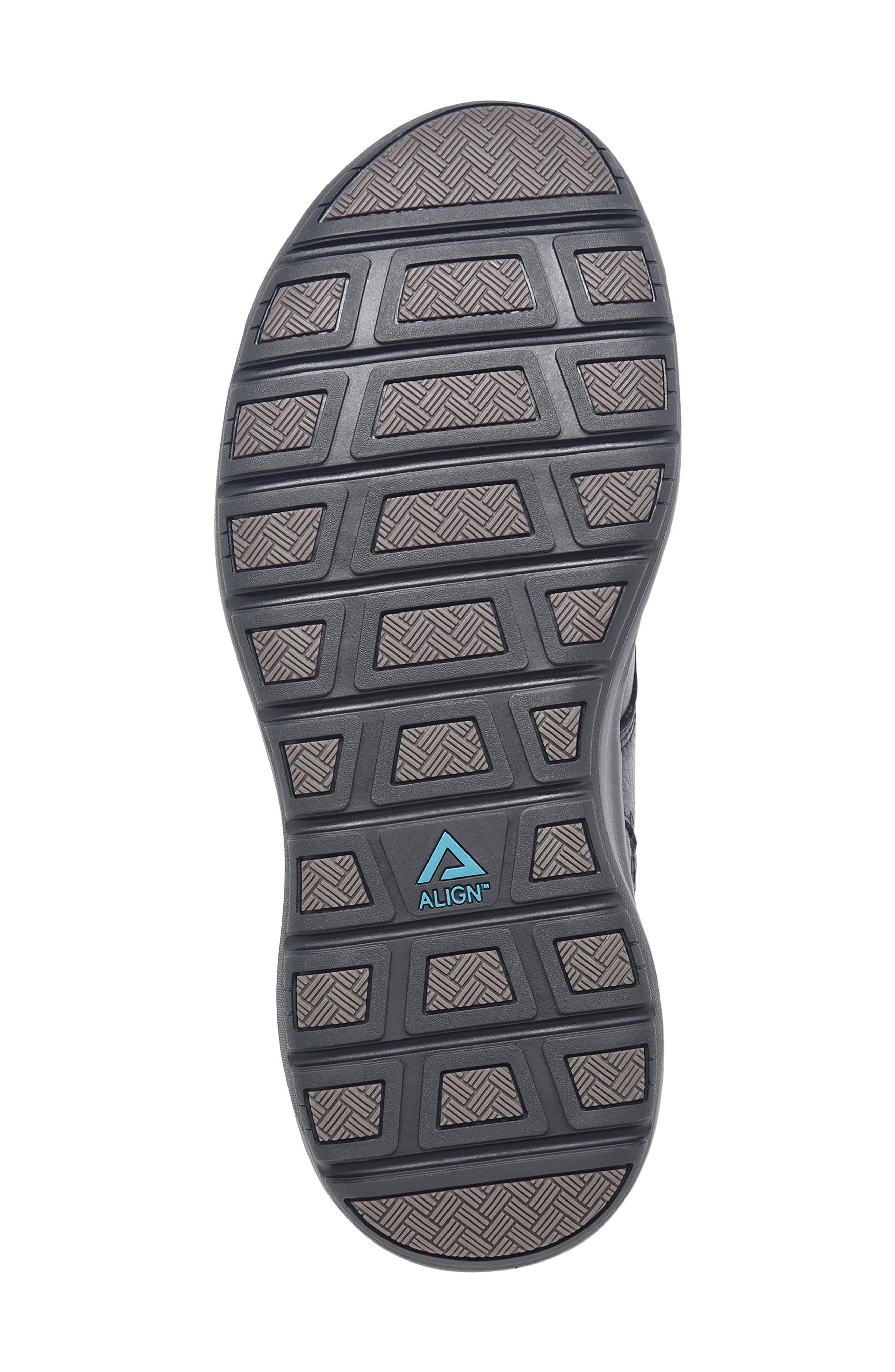 Align Eddy Waterproof Leather Boot, Alternate, color, Black