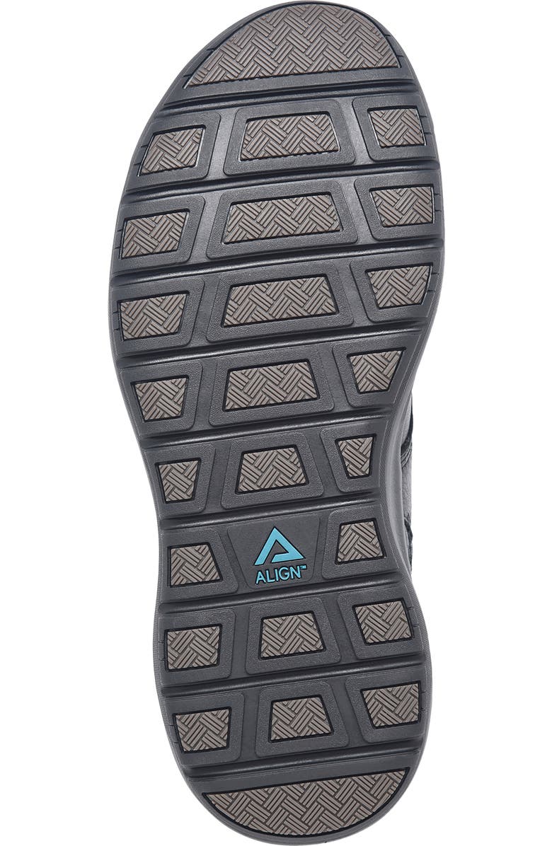 Align Eddy Waterproof Leather Boot, Alternate, color, Black