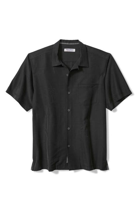 Coconut Point Palm Isle Button-Up Shirt (Big & Tall)