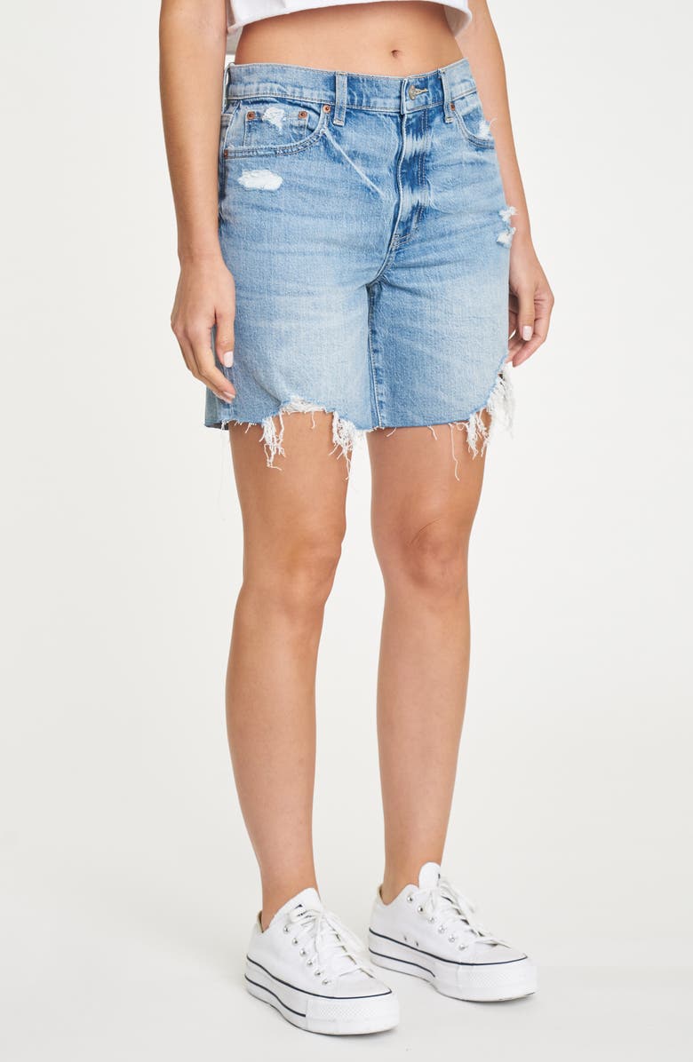 DAZE 1999 Slouchy Cut Off Shorts, Alternate, color,