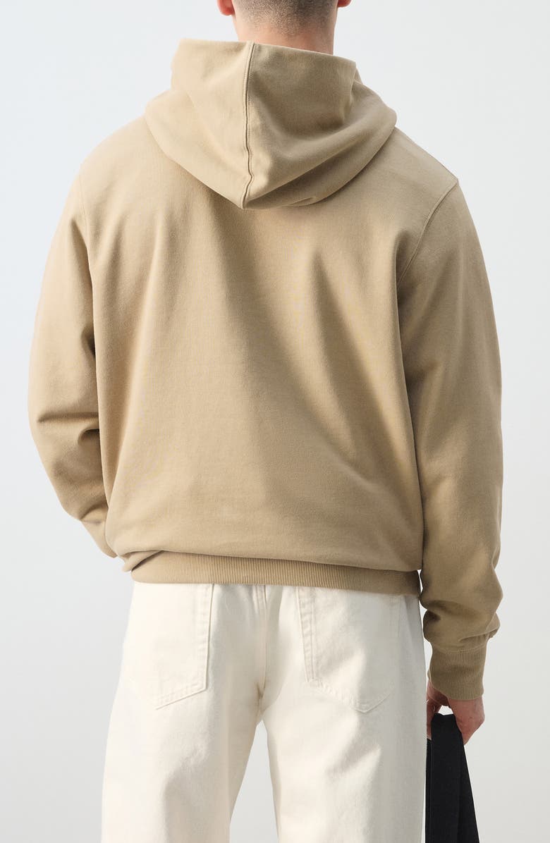 MANGO x Fantastic Man More! Graphic Hoodie, Alternate, color, Beige