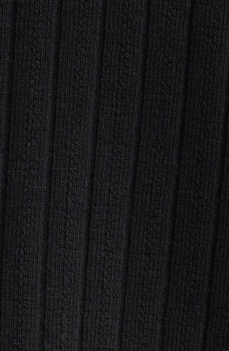 Rails Corrin Rib Knit Camp Shirt, Alternate, color, Onyx