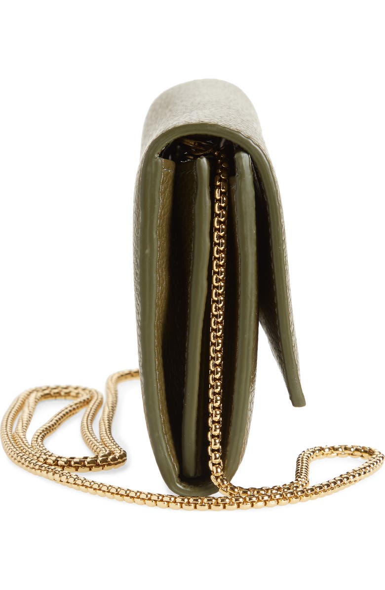 FERRAGAMO Gancini Wallet on Chain, Alternate, color,