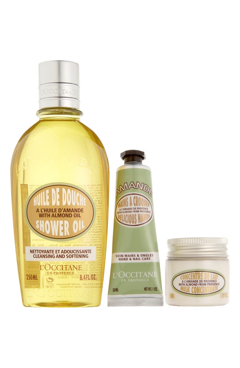 L'Occitane Almond Holiday Gift USD $55 Value, Main, color, 