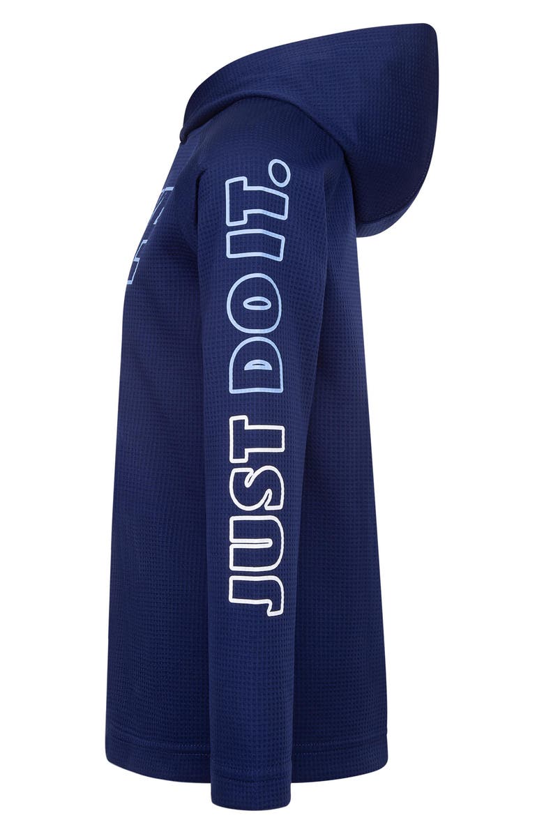 Nike Kids' Sportball Thermal Hoodie, Alternate, color, Midnight Navy