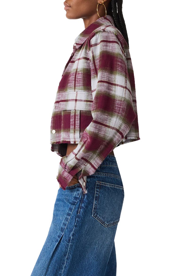 Marlow Plaid Shirt, Alternate, color, OLIVE PLAID