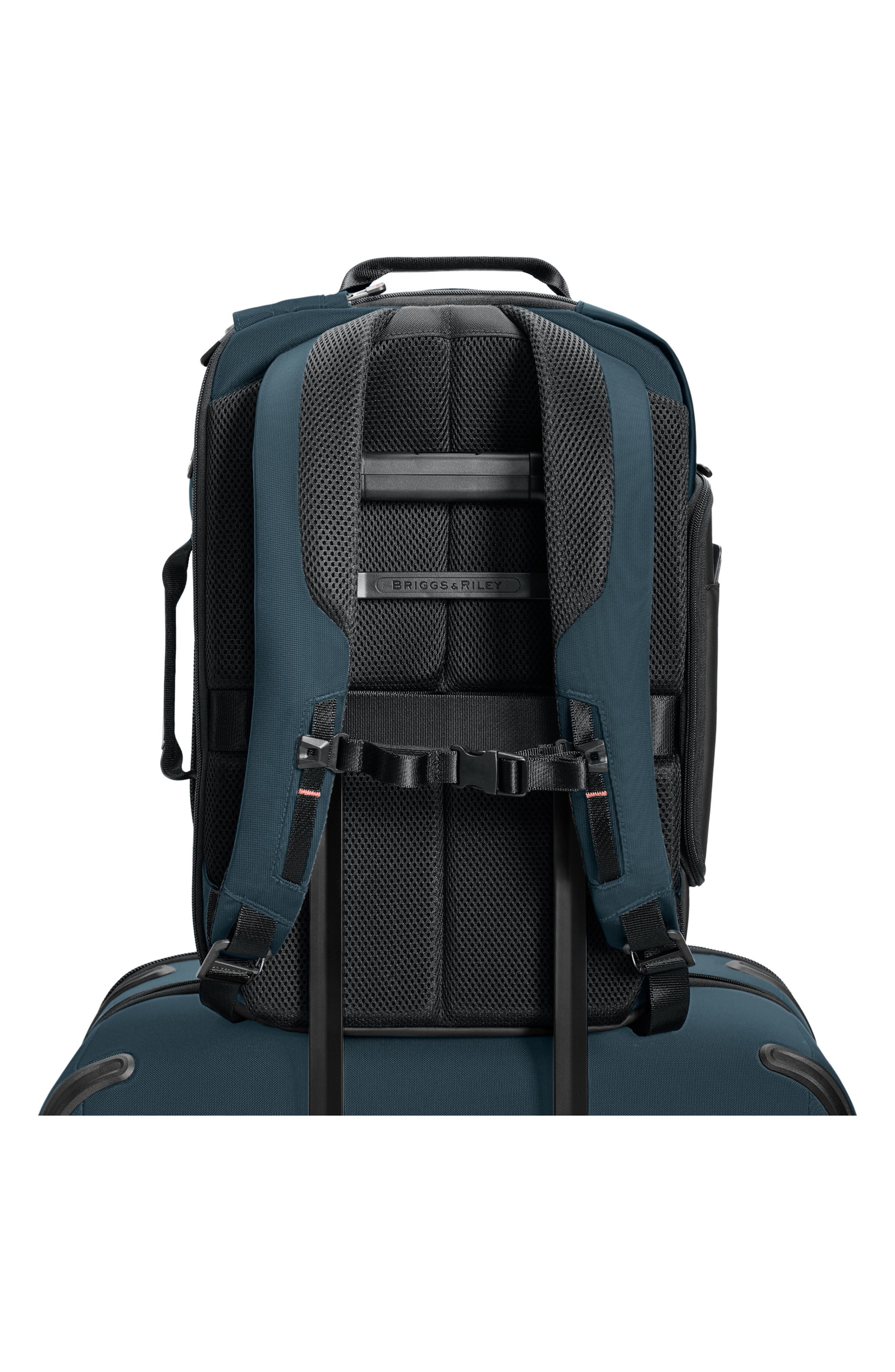 Briggs & Riley ZDX Medium Convertible Backpack, Alternate, color, Ocean