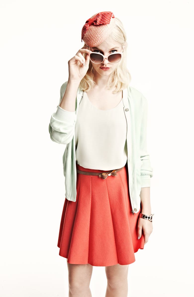 BCBG eneration Mesh Overlay Fascinator, Alternate, color,