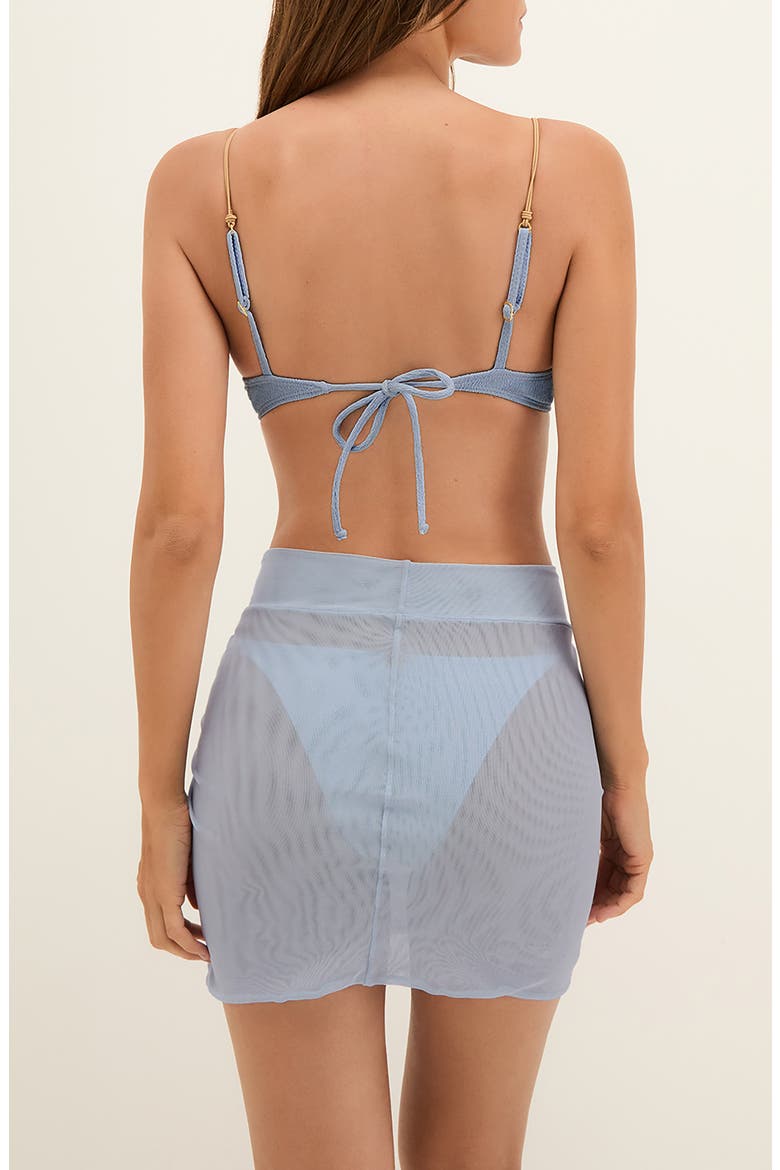 Karen Cover-Up Miniskirt, Alternate, color, BLUE