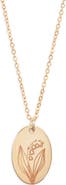 Set & Stones Louise Birth Flower Necklace