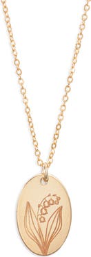 Set & Stones Louise Birth Flower Necklace