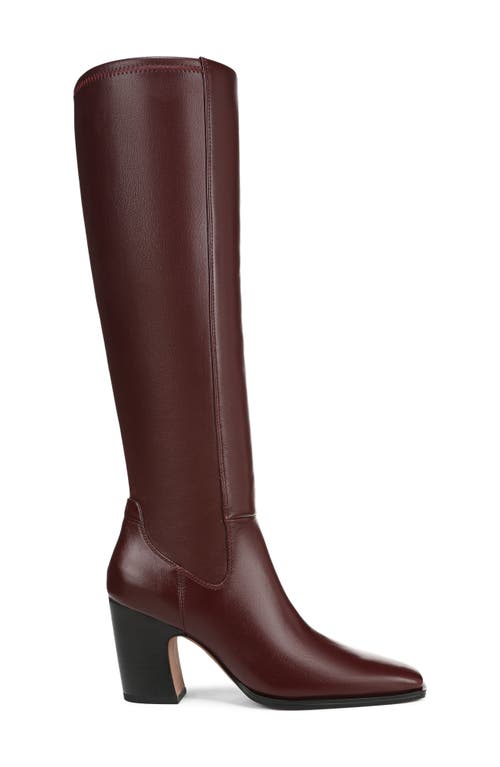 Franco Sarto Jonie Knee High Boot In Burgundy