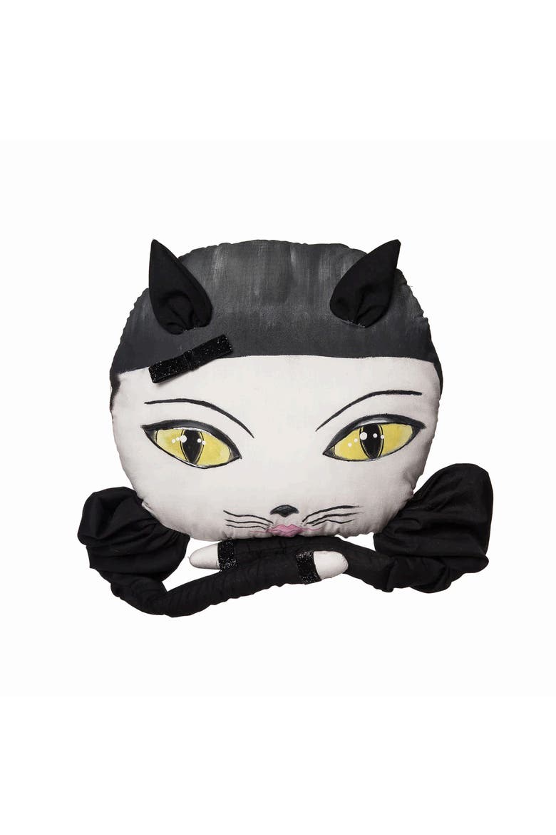 Scratch Zombinaland Halloween Decorative Soft Figurine Pillow, Main, color, White
