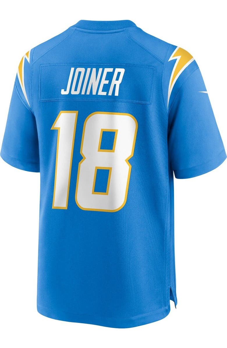 Nike Men's Nike Charlie Joiner Powder Blue Los Angeles Chargers Game Retired Player Jersey, Alternate, color,