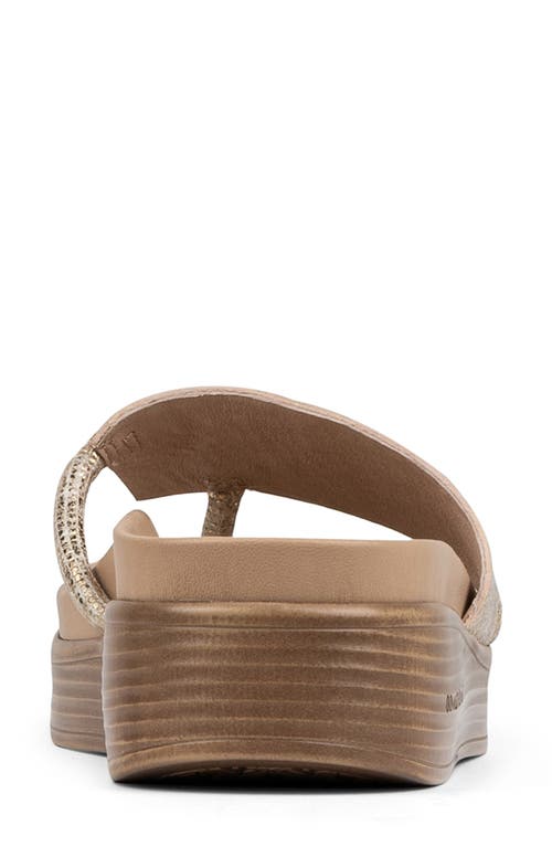 DONALD PLINER DONALD PLINER FIFI PLATFORM WEDGE FLIP FLOP 