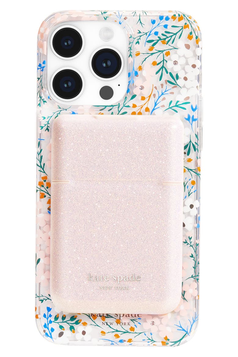 Magsafe Flip Wallet, Main, color, THAT SPARKLE PINK