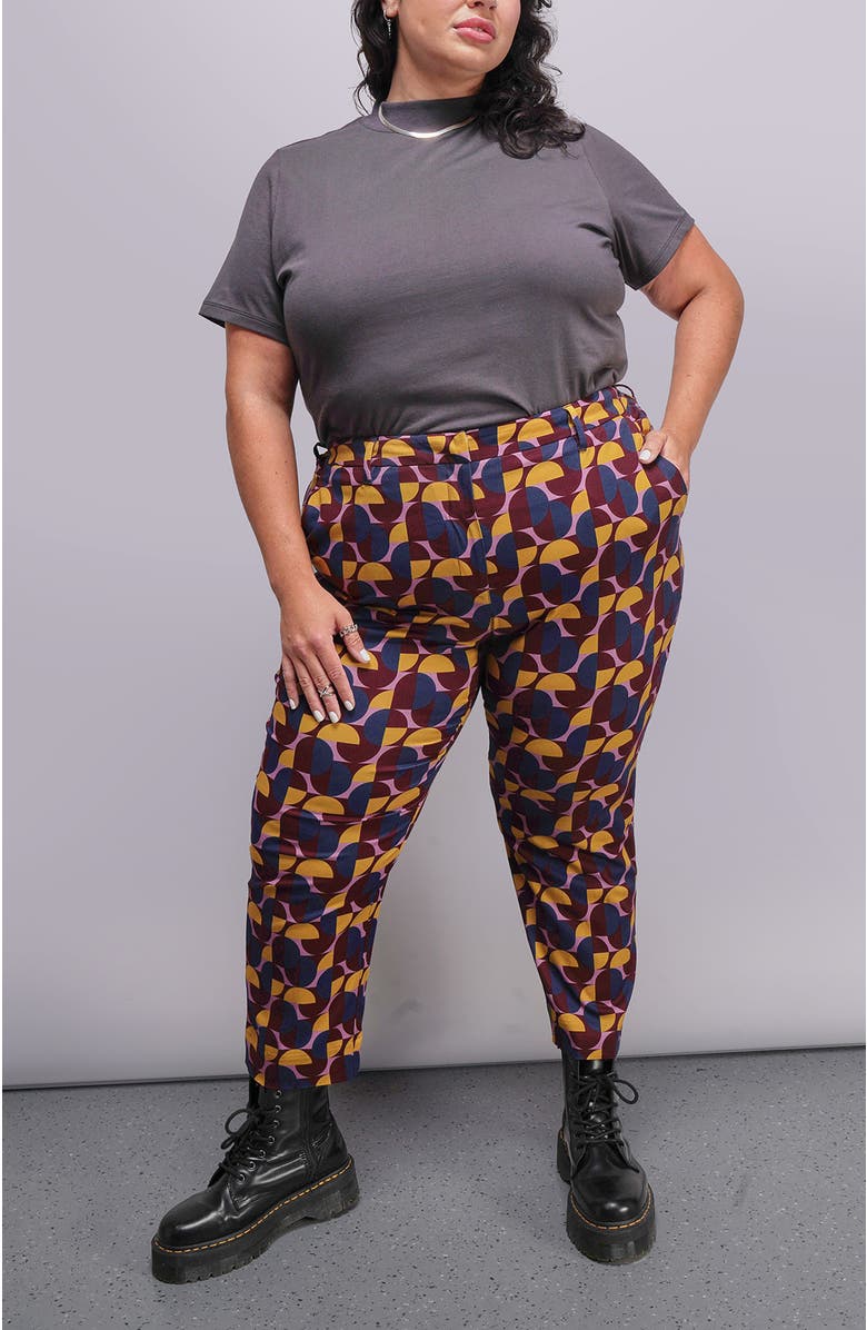 WILDFANG The Empower Slim Crop Pant, Alternate, color, Mod Mauve