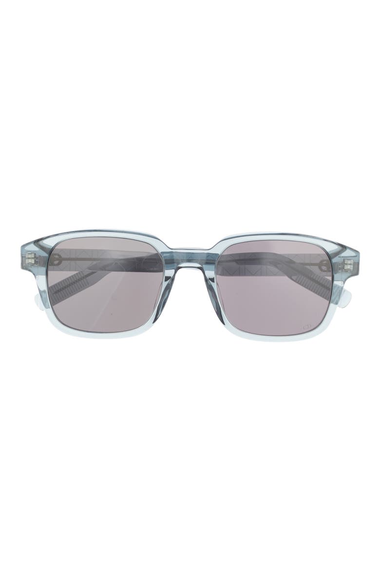 CD Icon S4I 51mm Square Sunglasses, Main, color, GREY/ OTHER / SMOKE