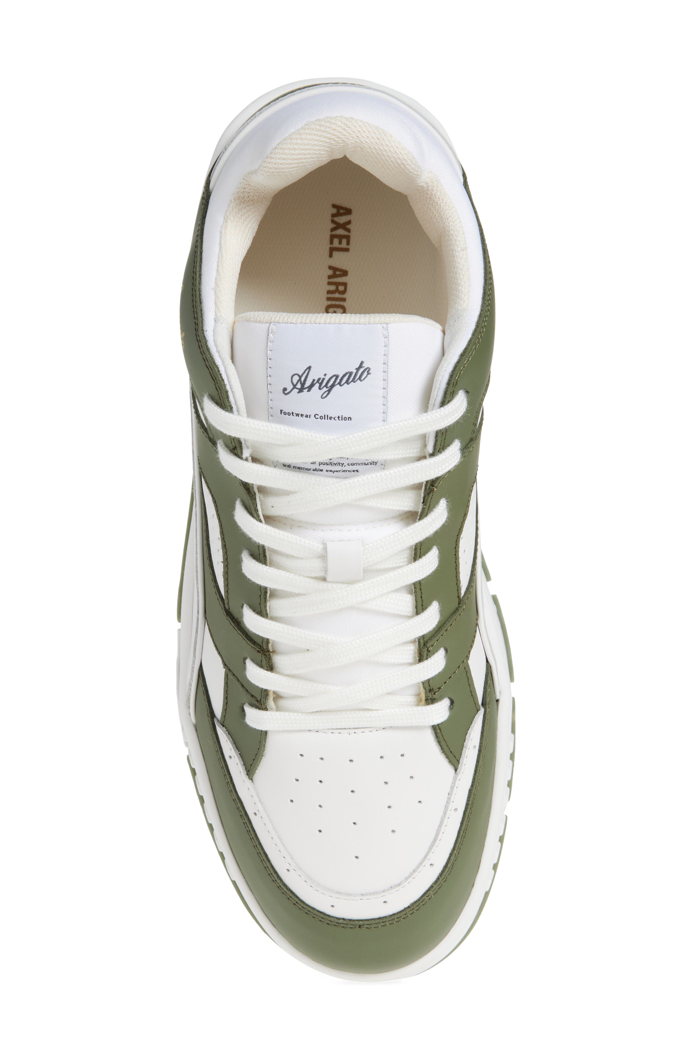 Axel Arigato Area Low Top Sneaker, Alternate, color, White