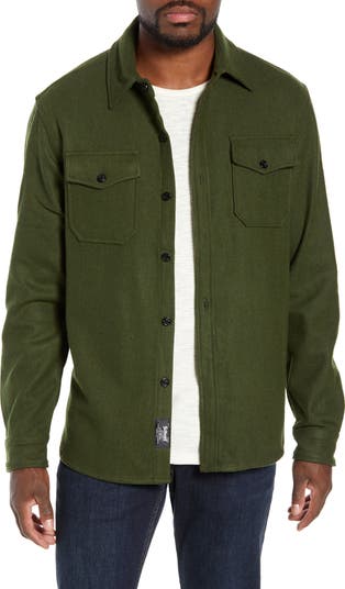 Schott NYC CPO Wool Blend Work Shirt | Nordstrom