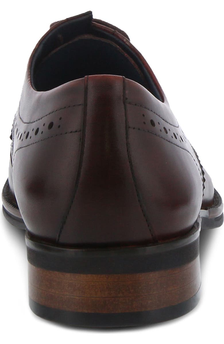 Spring Step Charlie Leather Derby, Alternate, color, Cabernet