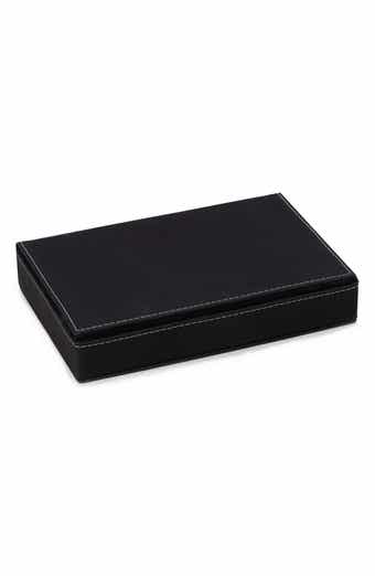 Bey-Berk Sleek Black Leather Game Case