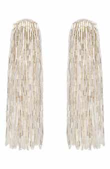 Cascade Tassel Drop Earrings