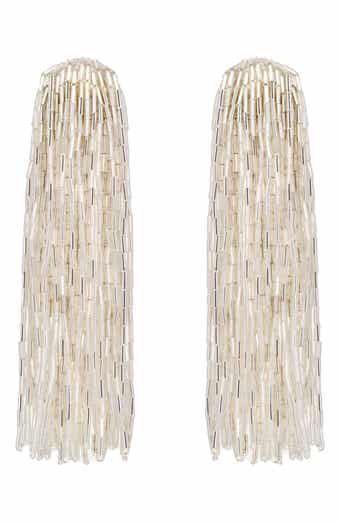 Cascade Tassel Drop Earrings