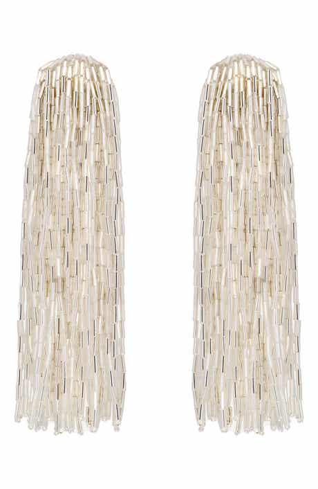 Cascade Tassel Drop Earrings