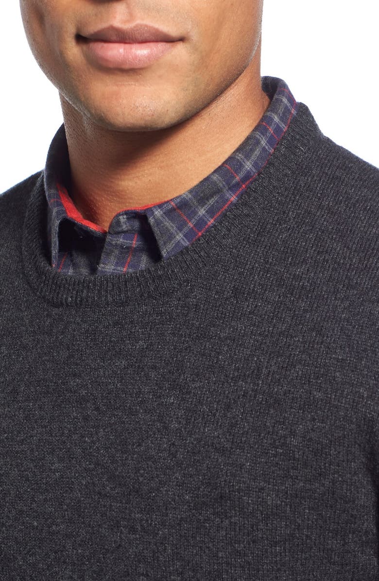 1901 Colorblock Knit Merino Wool & Cashmere Sweater, Alternate, color, 