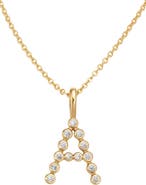 MADE BY MARY CZ Poppy Initial Necklace