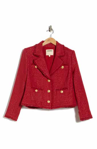 L'AGENCE Sylvia Metallic Blazer