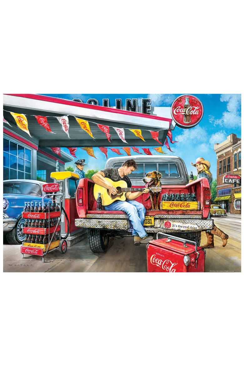 Refreshing Pit Stop 300 Piece Puzzle, Alternate, color, Multicolor