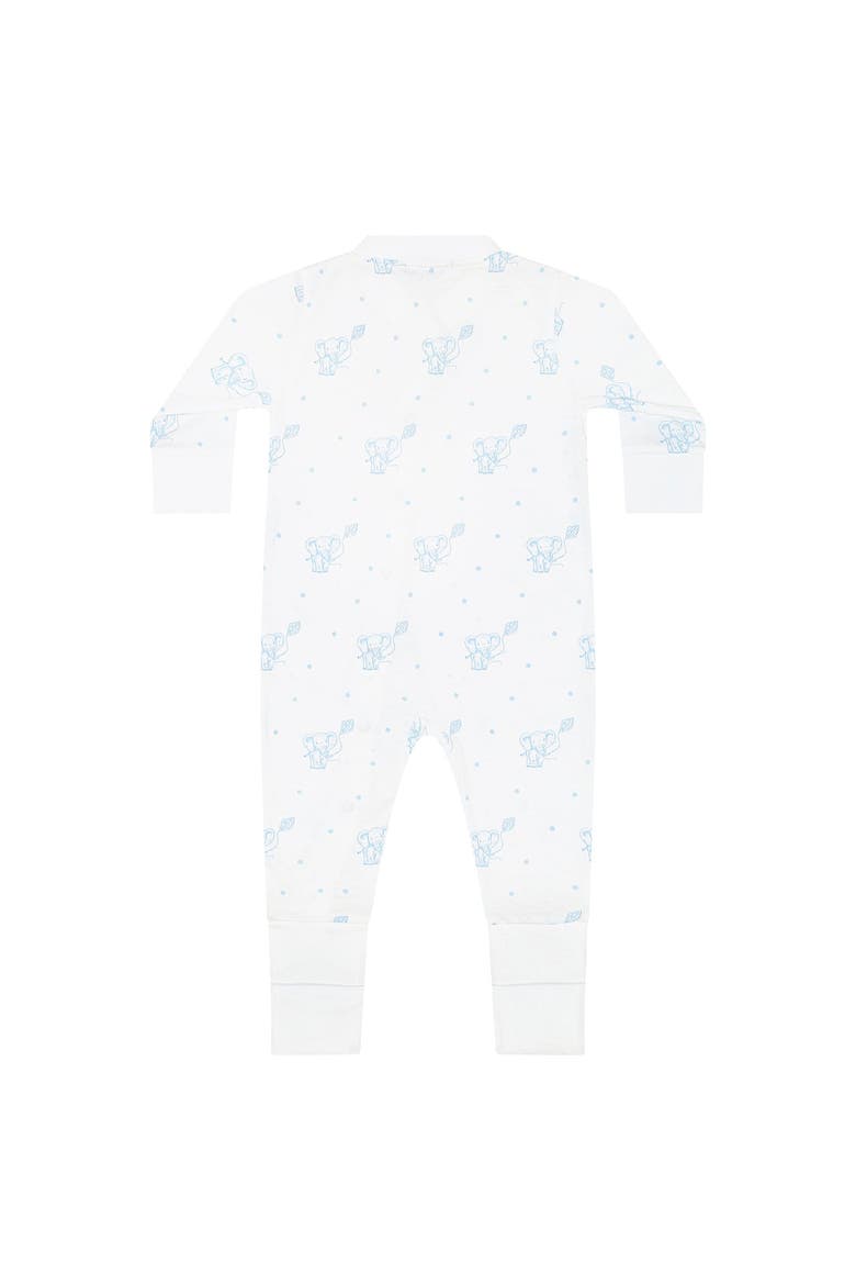 Blue Elephant Coverall - Baby, Alternate, color, Blue