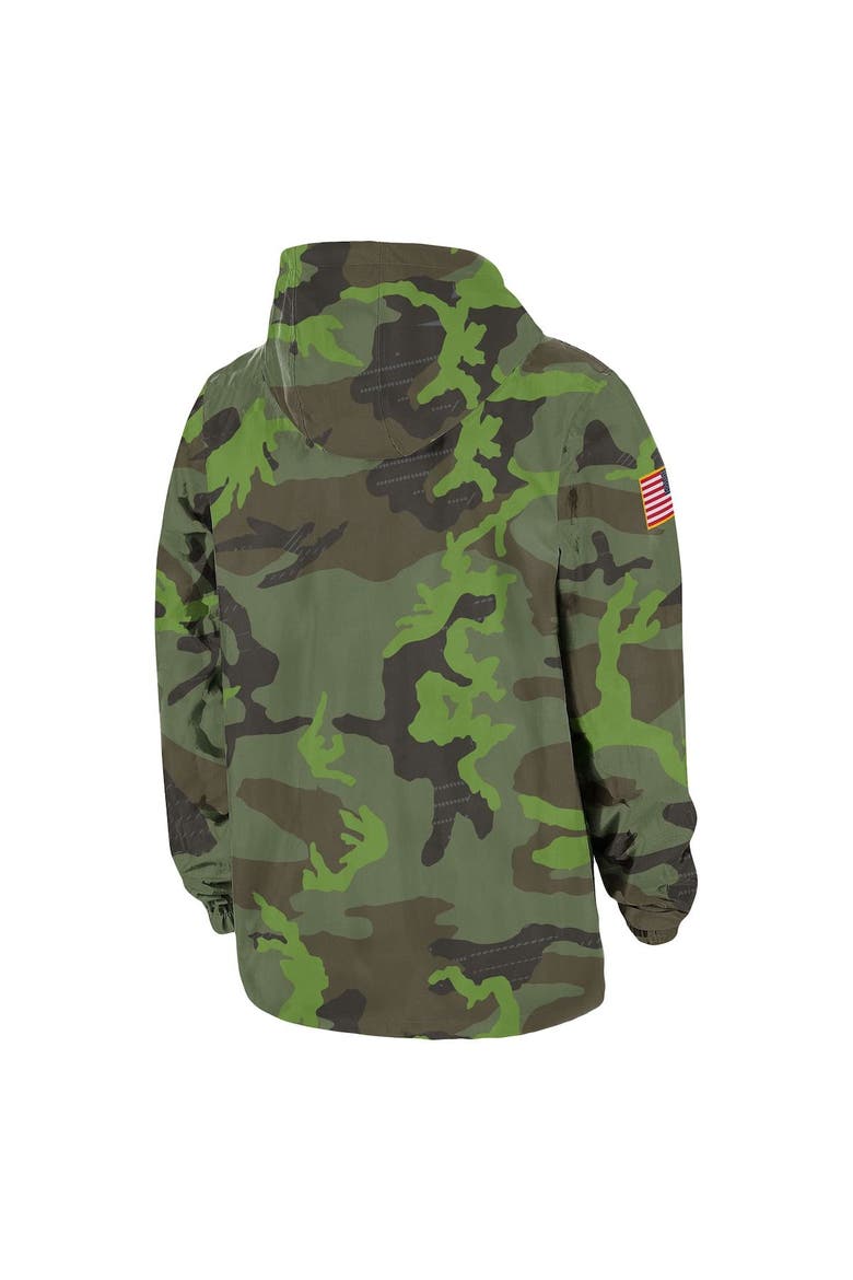 Men's Nike Camo Michigan State Spartans Hoodie Full-Snap Jacket, Alternate, color, Camo