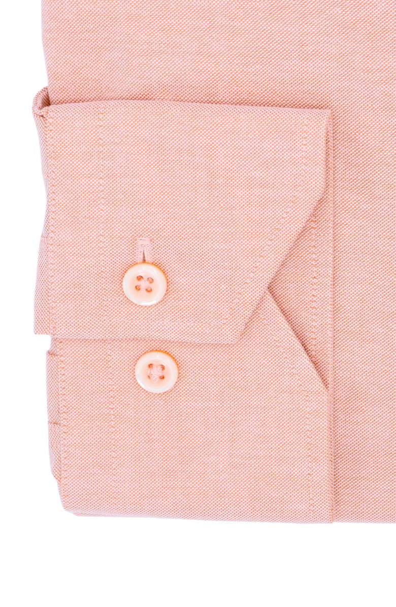 Lorenzo Uomo Solid Stretch Trim Fit Dress Shirt, Alternate, color,