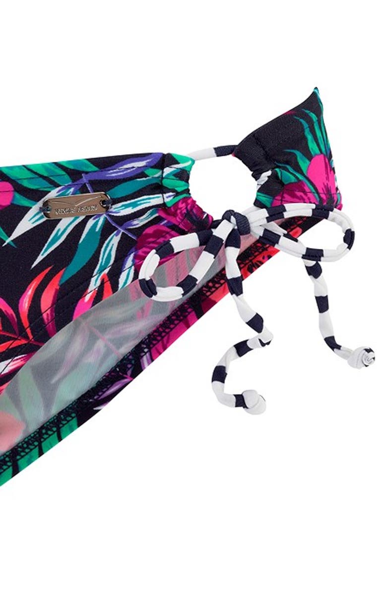 LASCANA Women's Side Tie Bikini Bottom, Alternate, color, Multi Print