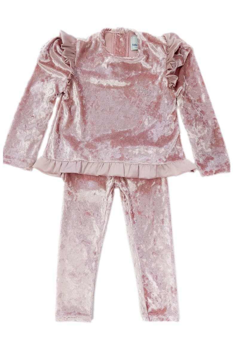 Pink Velour Lounge Set, Main, color, Pink
